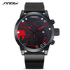Silicone Sports Watch - red - HIS.BOUTIQUE