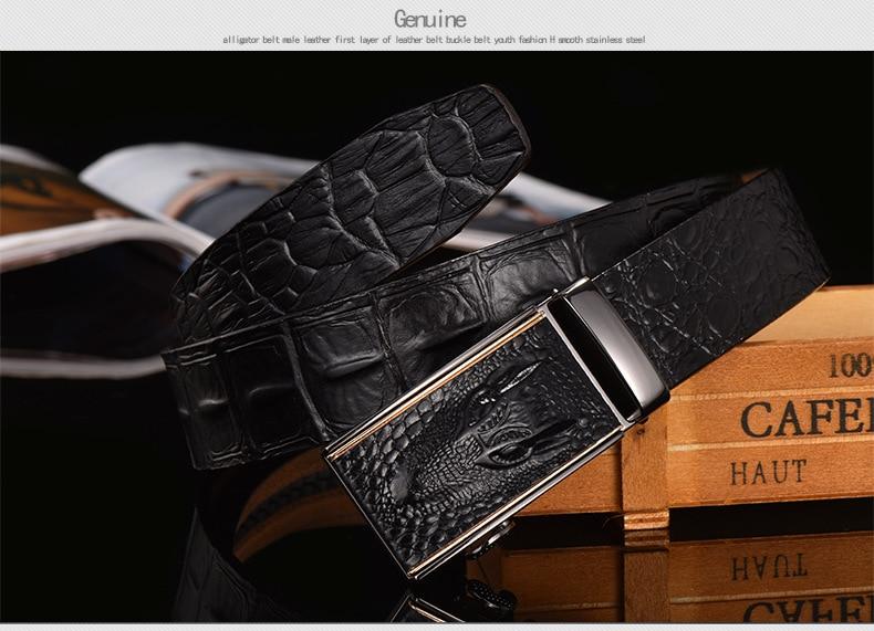 Crocodile Designer Belt -  - HIS.BOUTIQUE