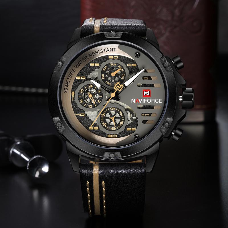 High Metal Watch - Black Yellow - HIS.BOUTIQUE