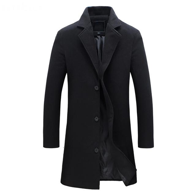England Wool Coat - Black / XS - HIS.BOUTIQUE