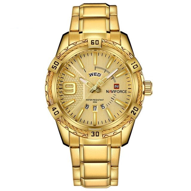 Rope Casual Watch - Gold - HIS.BOUTIQUE