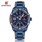 NAVIFORCE Hardlex Watch - Blue - HIS.BOUTIQUE