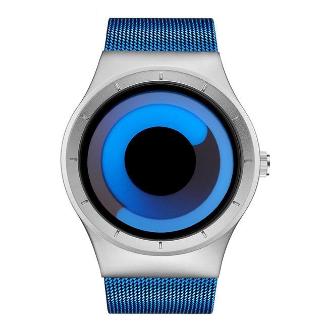 Creative Rotation Watch - Blue silver blue - HIS.BOUTIQUE