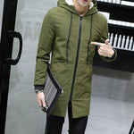 Windbreaker Parka - Army Green / M - HIS.BOUTIQUE