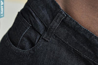 Destroyed Dark Denim Jeans -  - HIS.BOUTIQUE