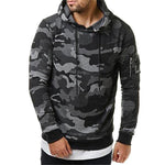 Camouflage Hoodie - Grey / XS - HIS.BOUTIQUE